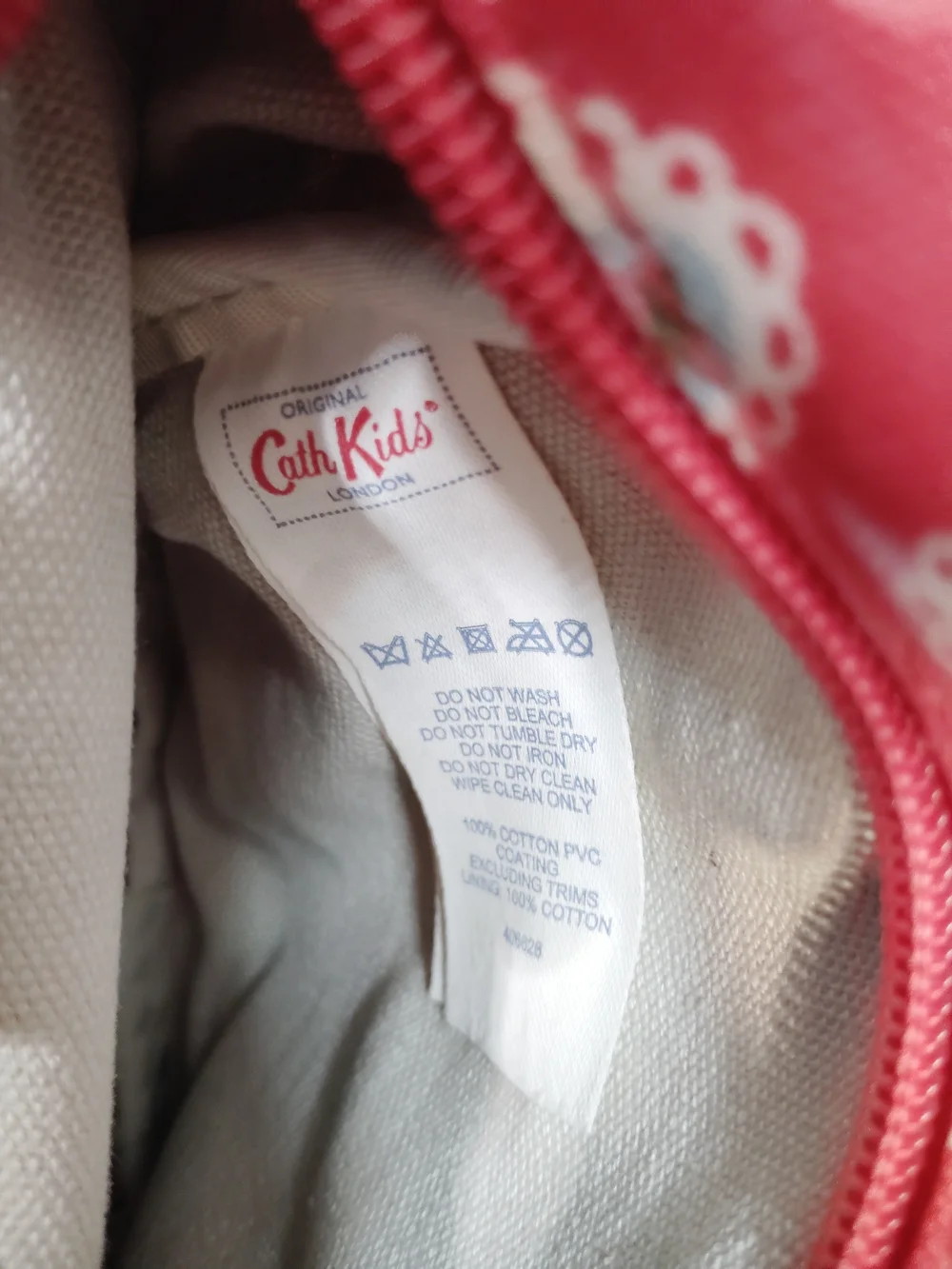 Cath Kidston Red Heart & Rose Print Kids Crossbody Bag